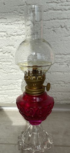 Antike petroleum tischlampe - antike,