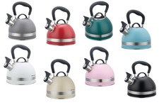 Stahlkessel mit Pfeife 1,8L