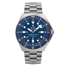 UMF Ruhla 1928M-3 Armbanduhr NVA Kampfschwimmer Automatik, Saphirglas, 42mm