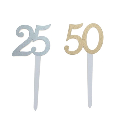 Stecker jahreszahl 25 - stecker, 50/25