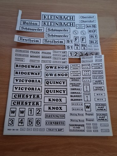 Aufkleber für lgb lehmann - für,