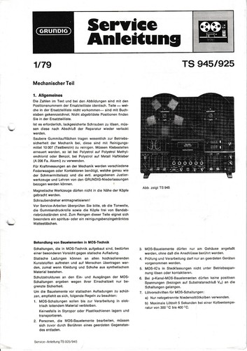 Service manual anleitung für - service,