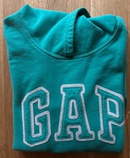 GAP Damen / Kinder Hoodie / Kapuzenpullover grün XS wenig getragen sehr gut erh.