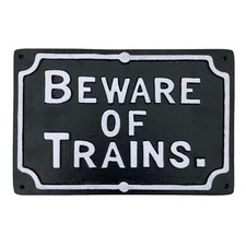 Schild Wandschild BEWARE OF