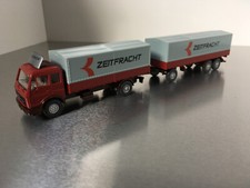 Wiking 1:87 ähnl. GK455 MB 1632 Pritschen-Lastzug Spoiler Abziehbild Zeitfracht