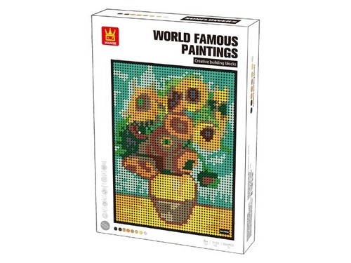 Wange 5122 sunflowers bricks - wange,