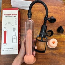 Manuelle Vakuum Penisvergrößerungspumpe Männliche Penisverlängerung Training DE