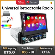 32GB Apple CarPlay 7" Android13 Autoradio 1Din Mit GPS Navi Wifi Bluetooth USB+