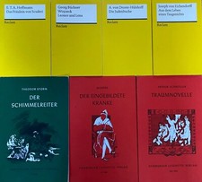 Reclam Sammlung - 7 Hefte