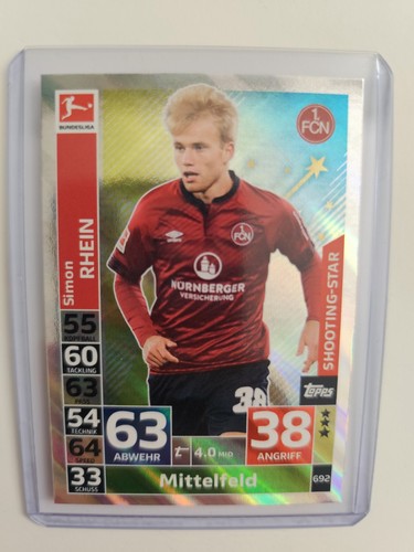 Match attax extra - match, rhein