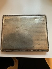 Alte Zigarettendose /Alpaca