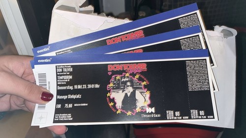 Don toliver konzertkarten - 3x,