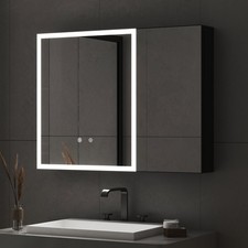 Spiegelschrank Spiegel Badezimmerschrank Wandschrank Schrank Bad 60x80cm