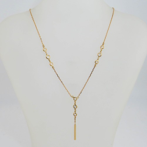 Collier kette mit ca - y-collier,