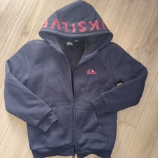 Quicksilver Übergangsjacke  Teddy kuschelige Jacke  Gr. S EU 10 Gr 146