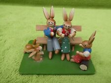 Alte Erzgebirge Figurengruppe