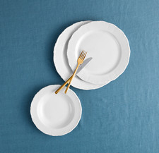 Seltmann Weiden Marienbad 6 x Speiseteller flach 27 cm Essteller flach Gastro 