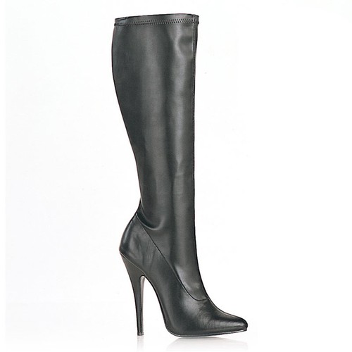 Devious high heel kniestiefel - devious,