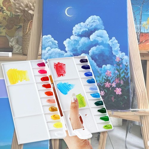 Raster aquarellpalette - 25,