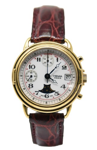 Yema swiss chrono moon phases