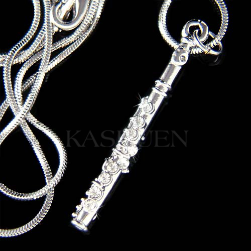Flöte mit swarovski kristall - mit,