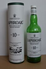 Leere Single Islay Malt Whisky Flasche | LAPHROAIG 10 Jahre | mit Umkarton