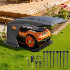 Rasenmäher Garage Garten