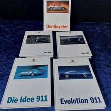 5 x Original Porsche 911 & Boxster - Verkaufsbroschüre/Buch/Katalog - 1996-2009