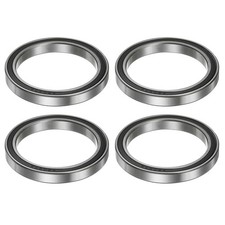 4 Stück 6809-2RS tiefe Nut