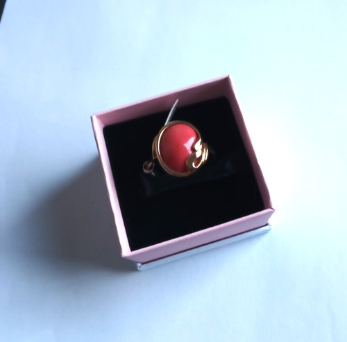 Echt gold ring oval - echt,