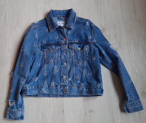 Guess damen jeansjacke mit - damen,
