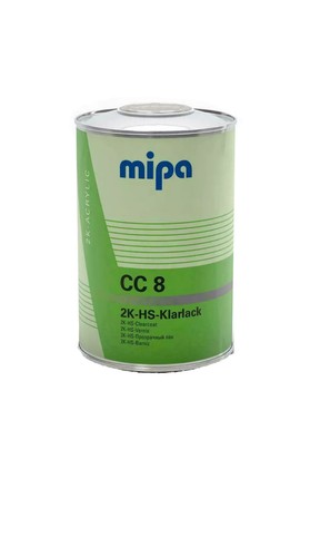 Mipa klarlack cc8 1l - 2k, 2k