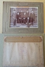 .Russland Rußland Россия Gruppenbild vor Blockhaus 1918 Privatfoto