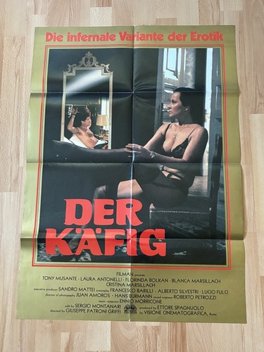 Kino plakat poster der - poster, käfig