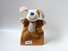 HABA Hund mit Halstuch- blaue Nase Handpuppe Schmusetuch Kuscheltuch (T233)