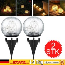 Led solar glaskugel klein - led,
