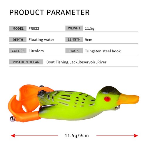 Schwimmender 9cm enten - schwimmender,