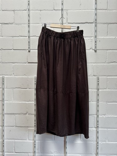 Damen brauner langer rock - langer,