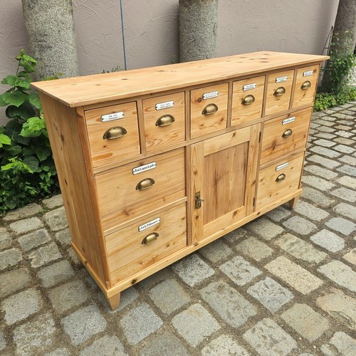 Altes antiker apothekerschrank - altes,