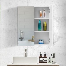 Weißes Badezimmer Kabinett