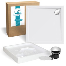 Duschwanne Komplettset 90 x 90