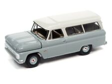 1966 Chevrolet Suburban  Gray/White **** Auto World Premium 1:64