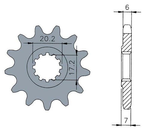 Standard stahlritzel passend - standard,