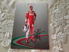 Autogrammkarte Sebastian Vettel Original Unterschrit