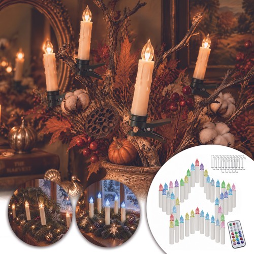Led weihnachtskerzen - led,