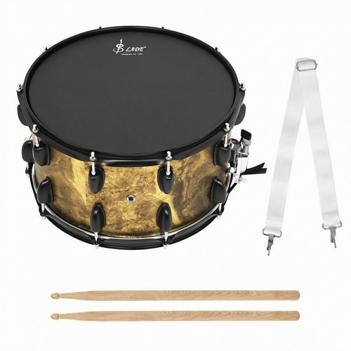 Schwarze snare drum - schwarze, snare-drum