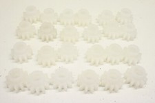 24x 25mm 11 Zahn Zahnrad Kunststoff Plastik Stirnrad 14