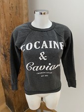 Crooks&Castles  Cocaine&Caviar Damen Sweat Shirt Pullover Gr. XS zu Jeans Hose
