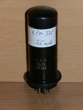 1 JAN 1619 Röhre RCA VT-164 Röhre RCA geprüft Neuberger RPM 375 Endröhre 80% TOP
