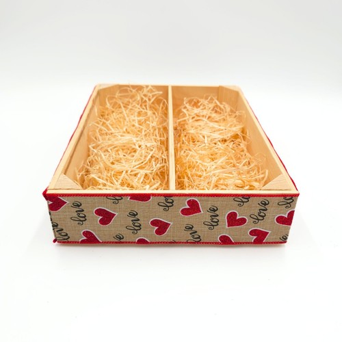 Leere weinkiste geschenkkorb - leere,